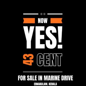 Prime 43 Cents Property for Sale at Marine Drive, Kochi – Overlooking Arabian Sea