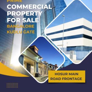 Prime 12 Acres Commercial Property for Sale at Kudlu Gate, Hosur Main Road, Bangalore