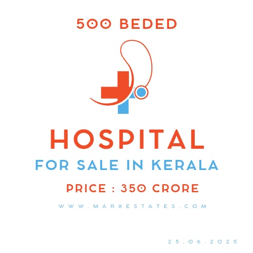 500-Bed Hospital for Sale in Kerala