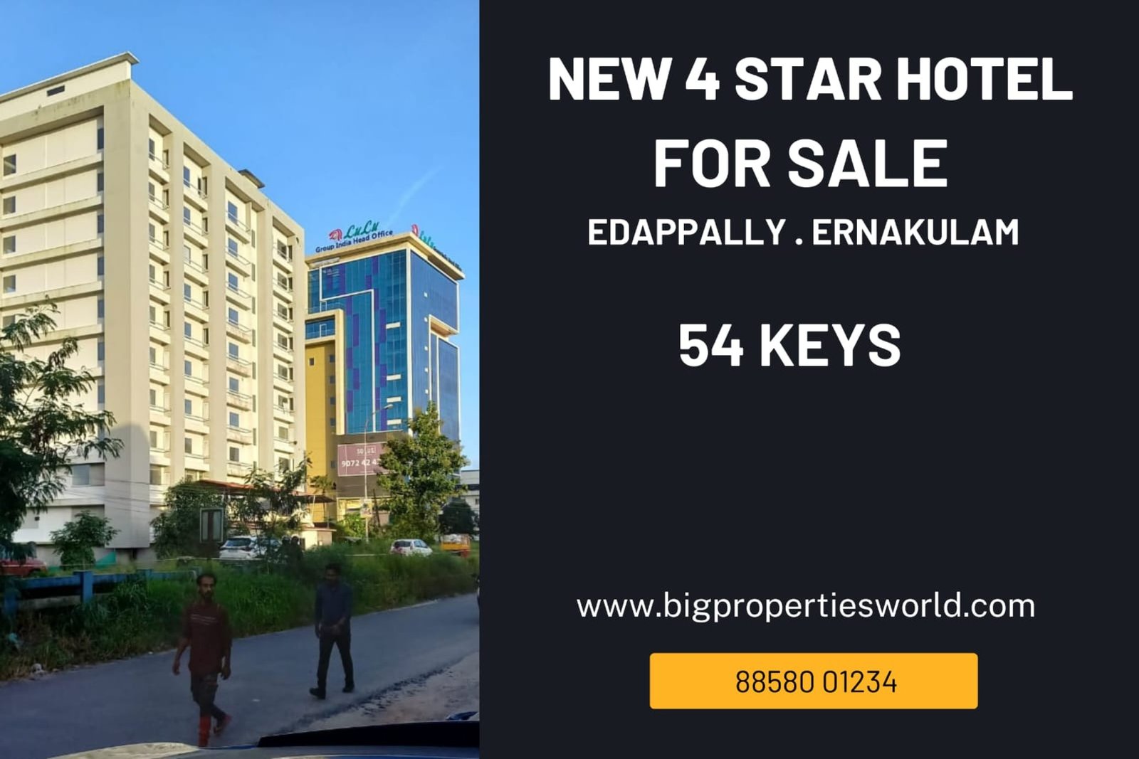 4 star Hotel for Sale Edappally Ernakulam