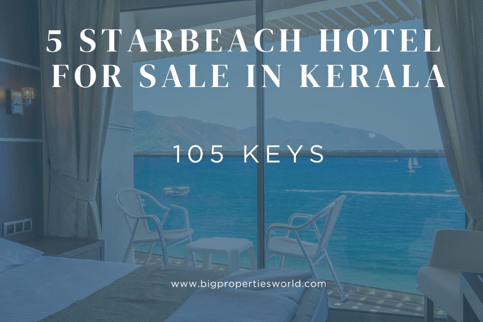 5 Star Beach Hotel for Sale Kerala
