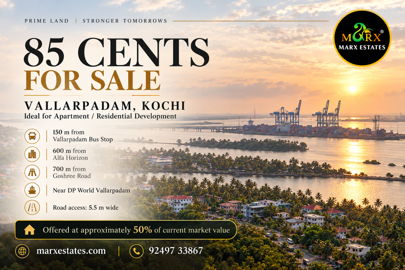 85 Cents Vallapadam For sale