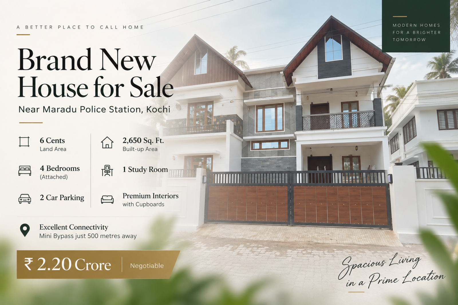Independent house for sale Maradu